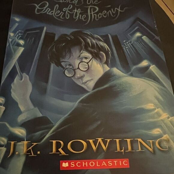 Scholastic Blue Book Cover with Accolades - Picture 1 of 4